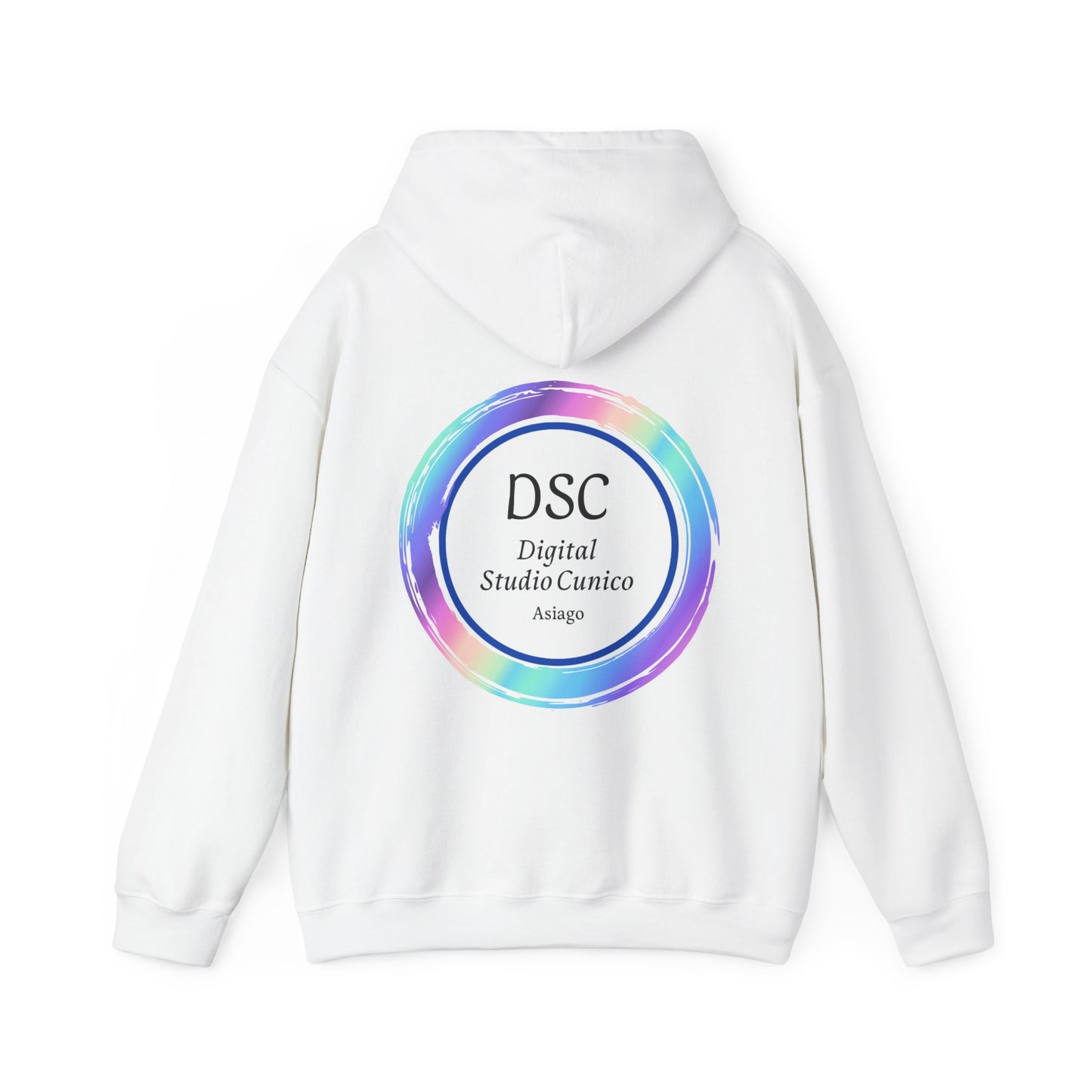 Felpa cappuccio minimal Heavy Blend™ unisex - Digital Studio Cunico