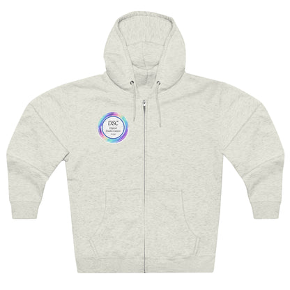 Felpa full zip con cappuccio Premium unisex  - Digital Studio Cunico