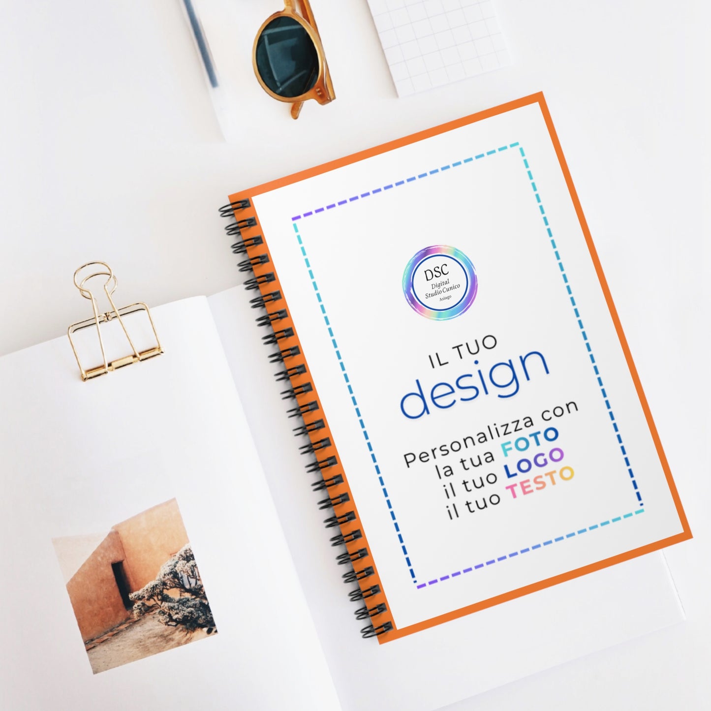 Spiral Notebook - Digital Studio Cunico