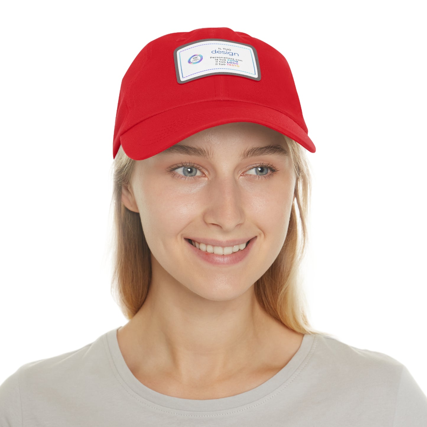 Cappello con patch rettangolare - Digital Studio Cunico