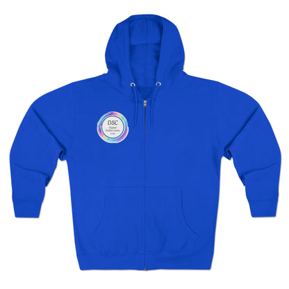 Felpa full zip con cappuccio Premium unisex  - Digital Studio Cunico