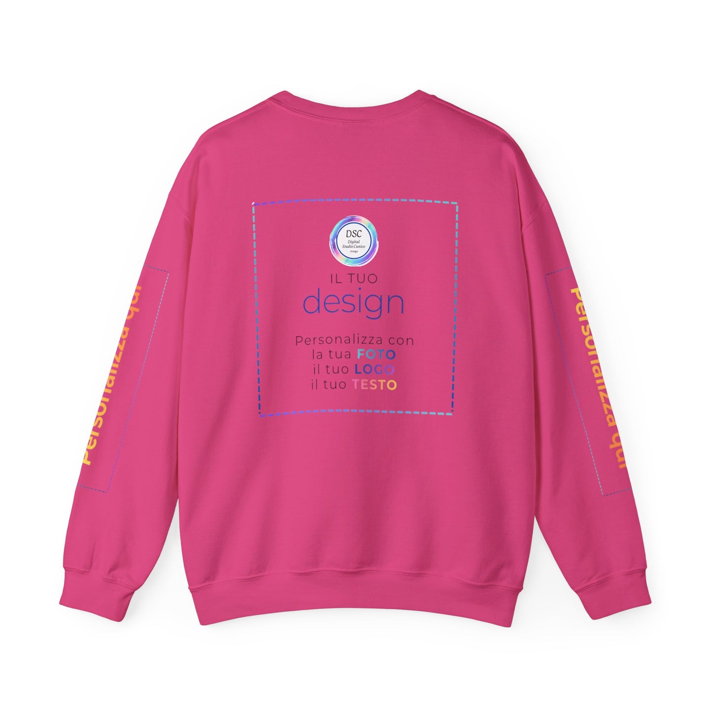 Felpa girocollo Heavy Blend™ unisex - Digital Studio Cunico