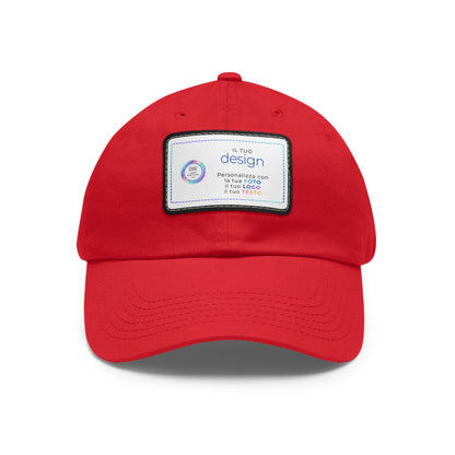 Cappello con patch rettangolare - Digital Studio Cunico