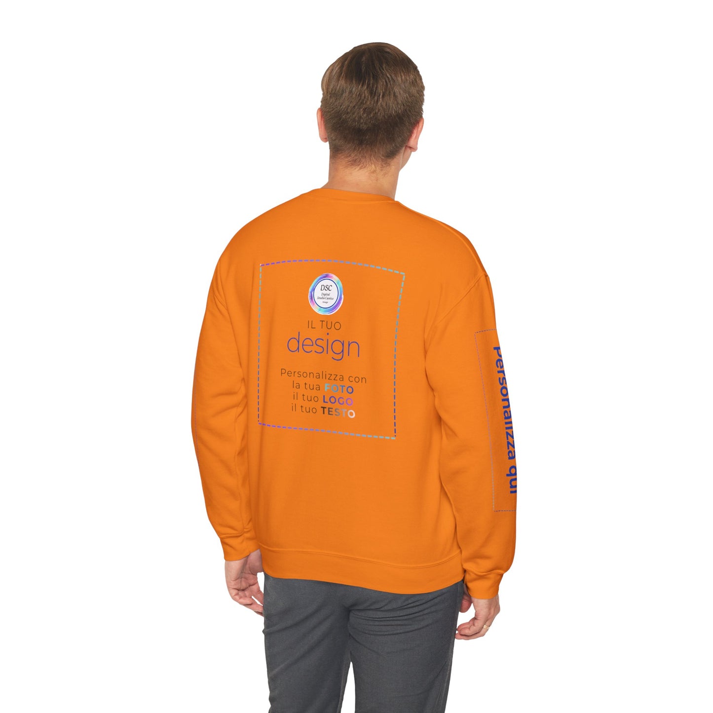 Felpa girocollo Heavy Blend™ unisex - Digital Studio Cunico