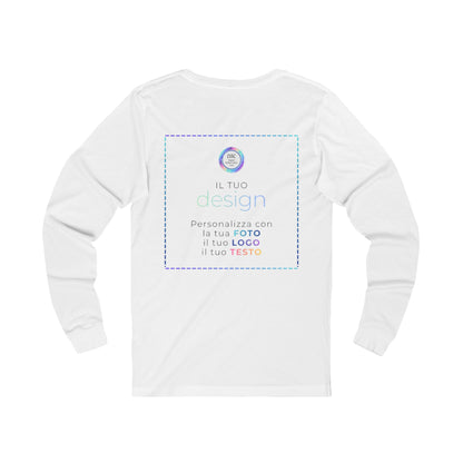 Maglia a maniche lunghe in Jersey unisex - Digital Studio Cunico
