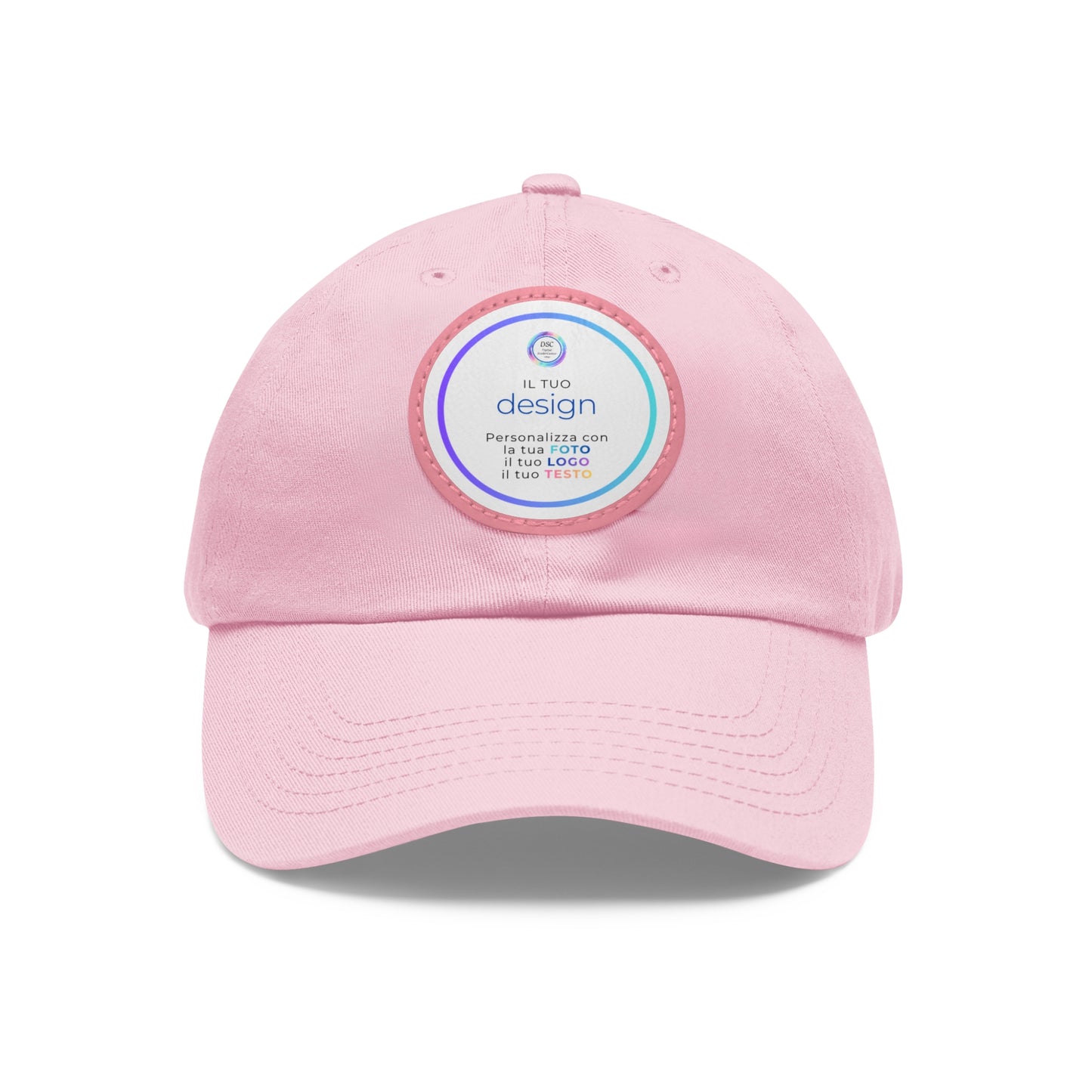Cappello con patch rotondo - Digital Studio Cunico