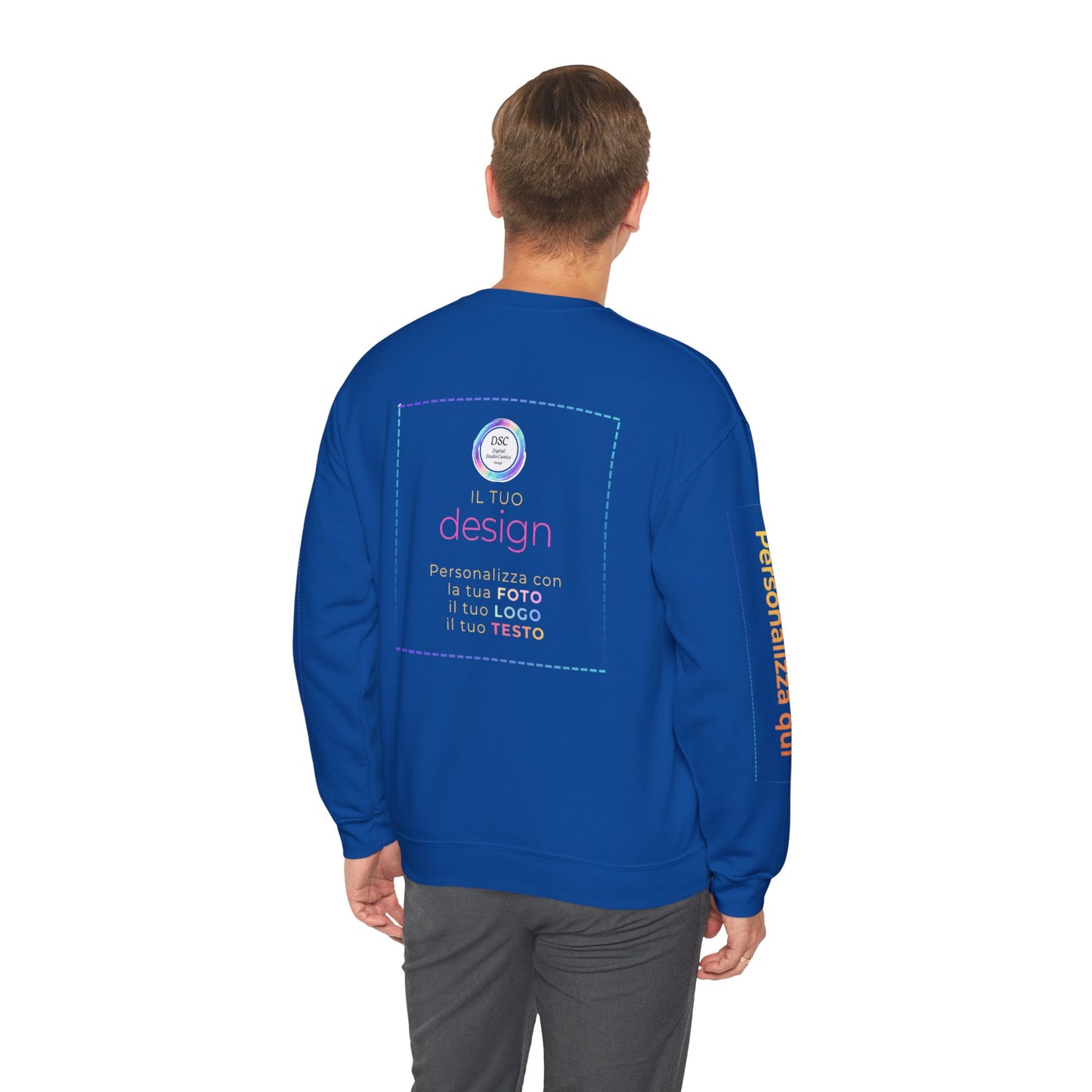 Felpa girocollo Heavy Blend™ unisex - Digital Studio Cunico