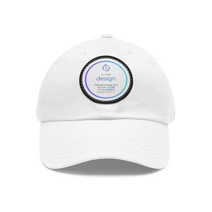Cappello con patch rotondo - Digital Studio Cunico