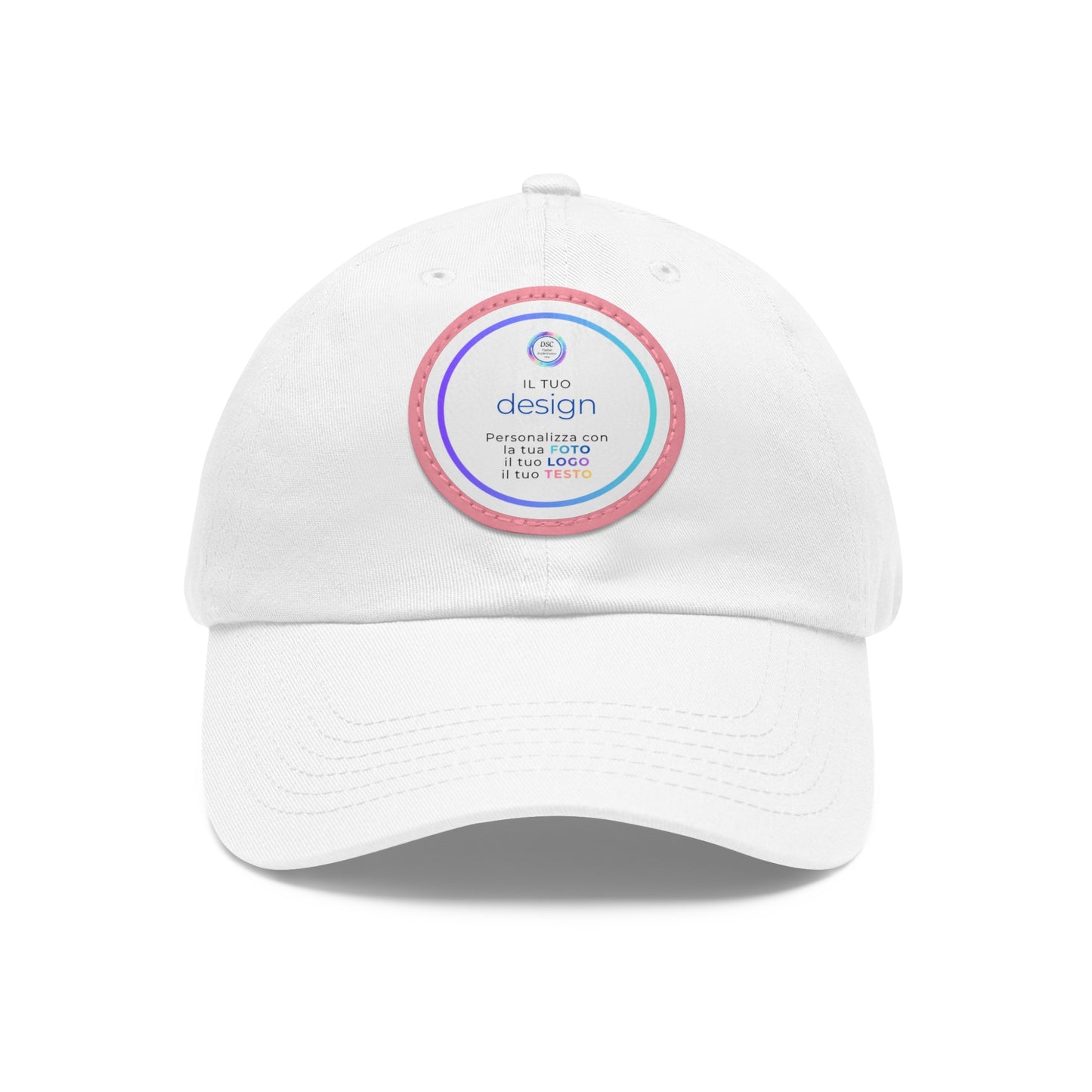 Cappello con patch rotondo - Digital Studio Cunico