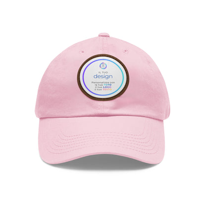 Cappello con patch rotondo - Digital Studio Cunico