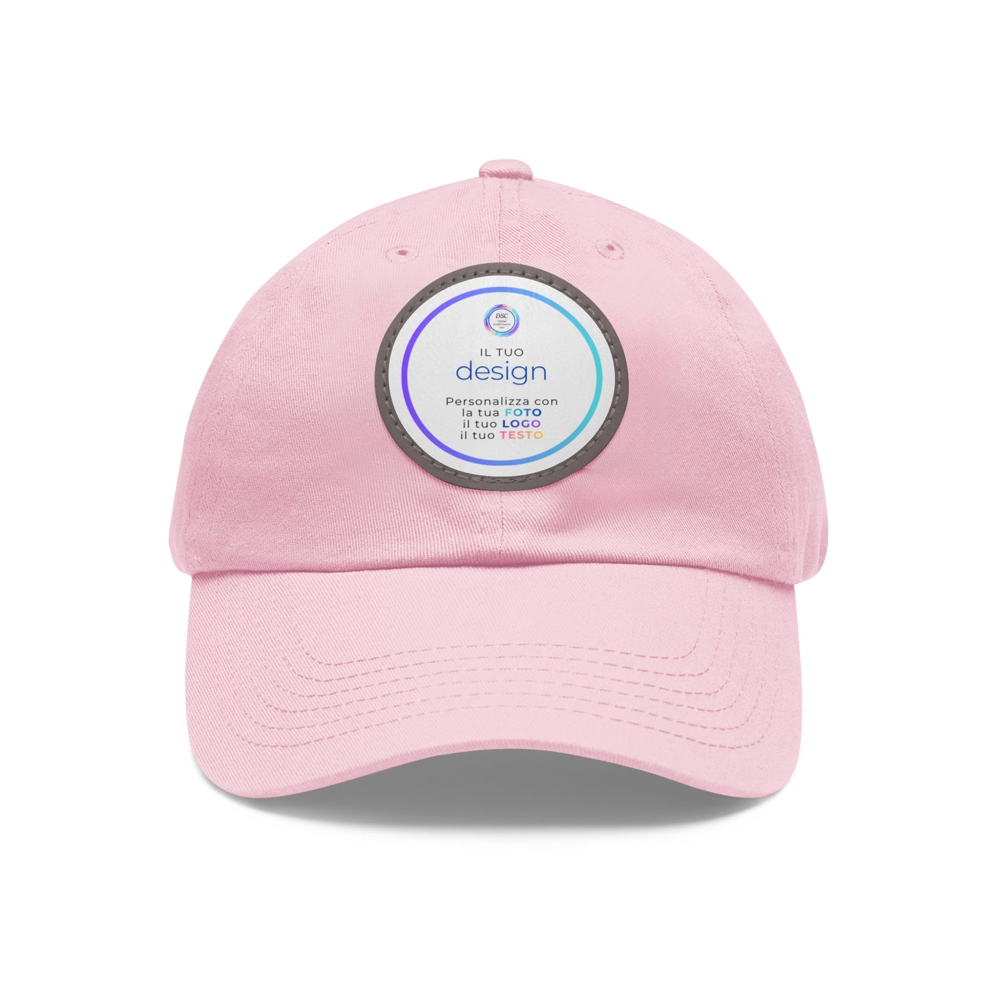 Cappello con patch rotondo - Digital Studio Cunico